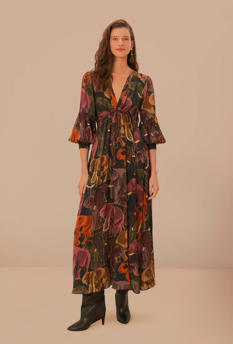 FARM RIO maxi dress